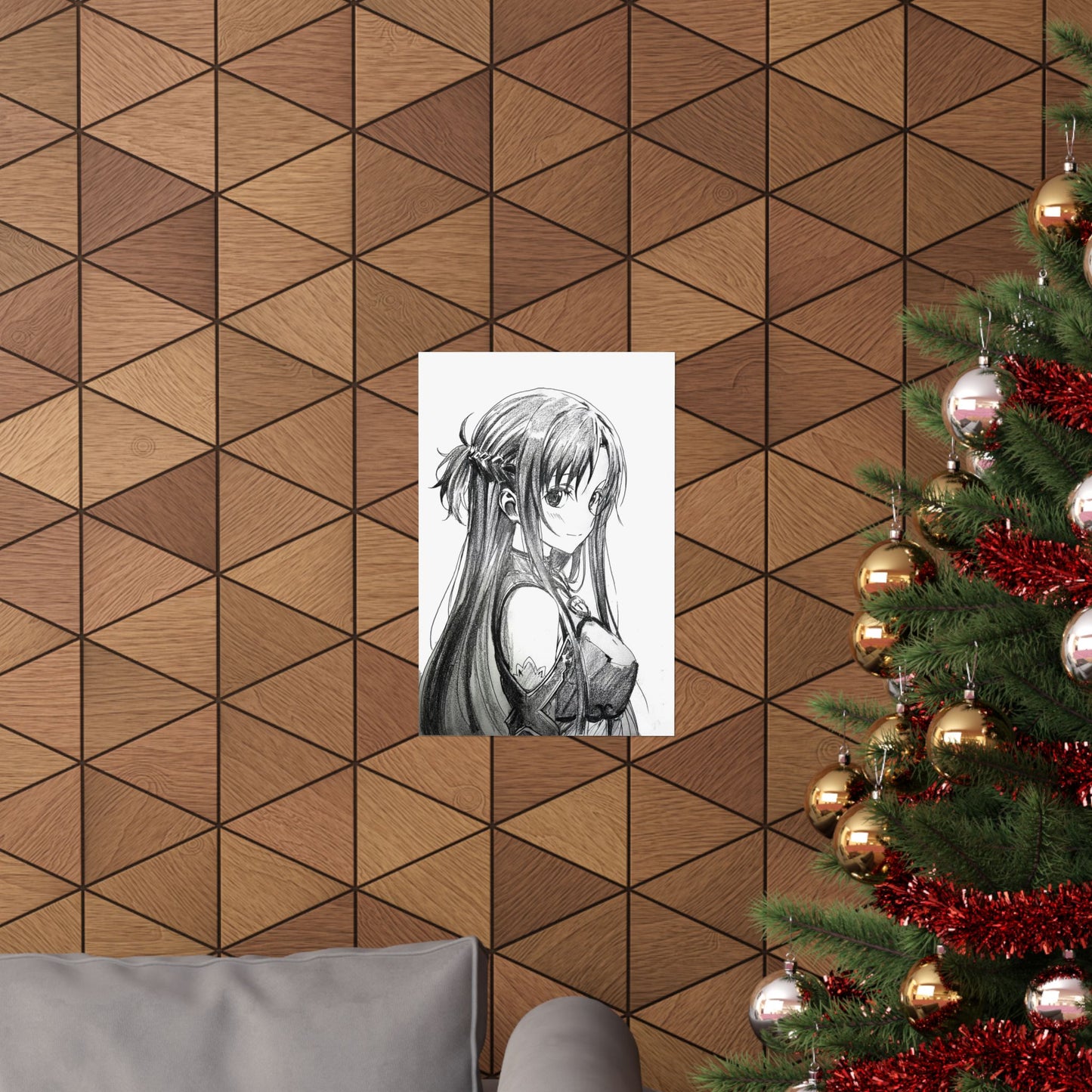 Vertical Posters - Sword Art Online Asuna Sketch