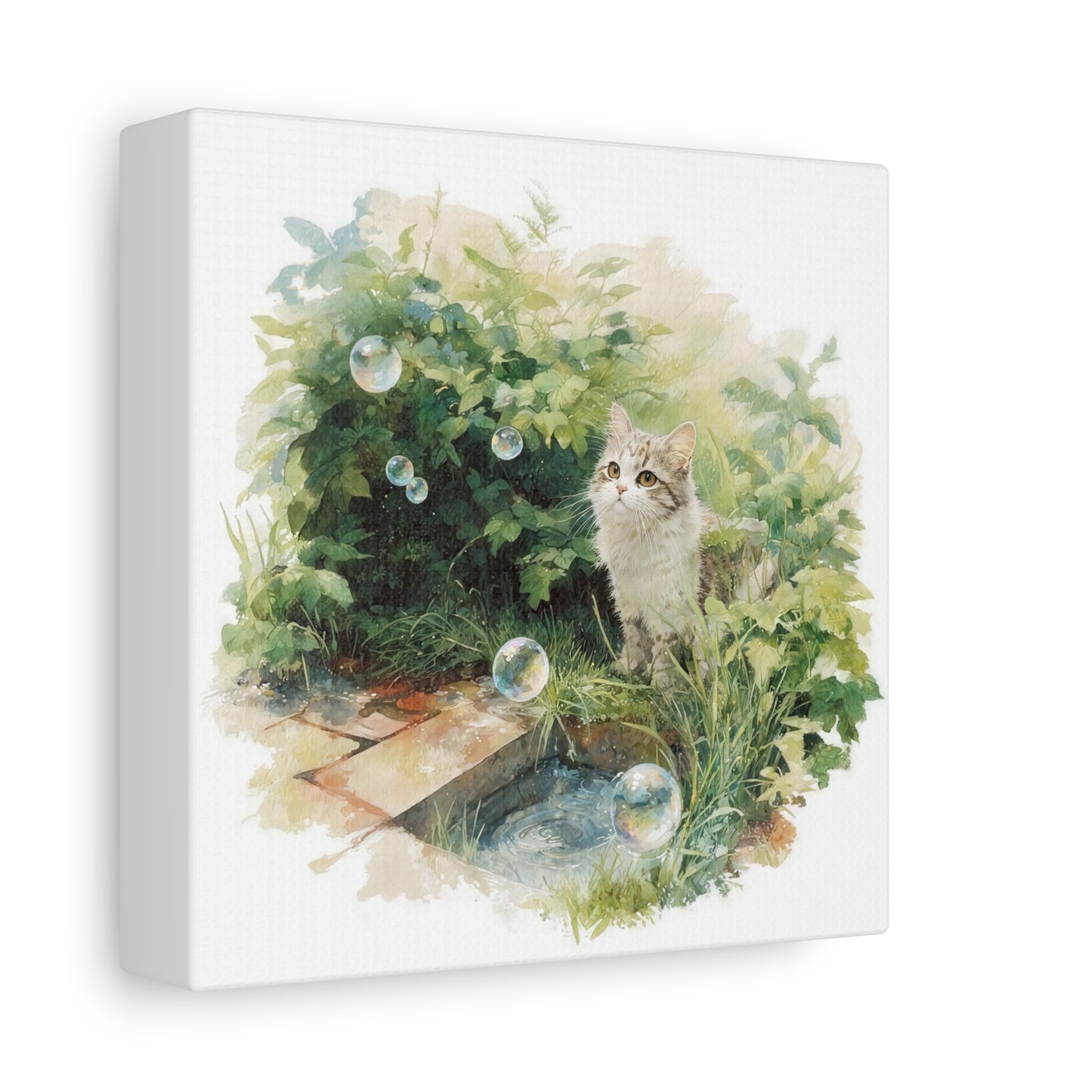 Canvas Print, Cat Lover Wall Art Decor