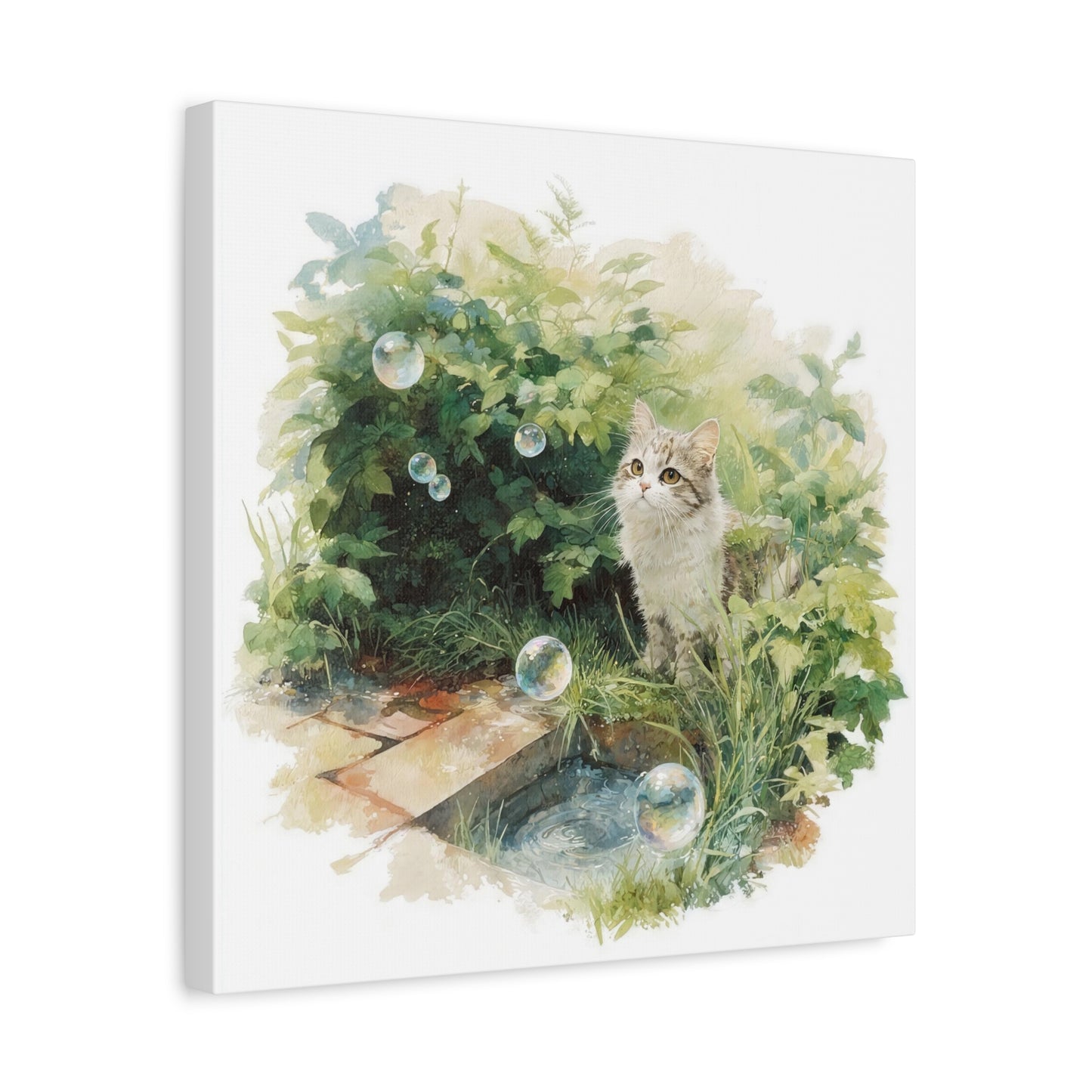 Canvas Print, Cat Lover Wall Art Decor