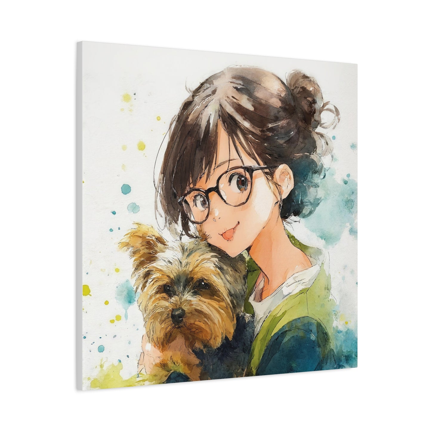 Canvas Print, Yorkshire Terrier Wall Art