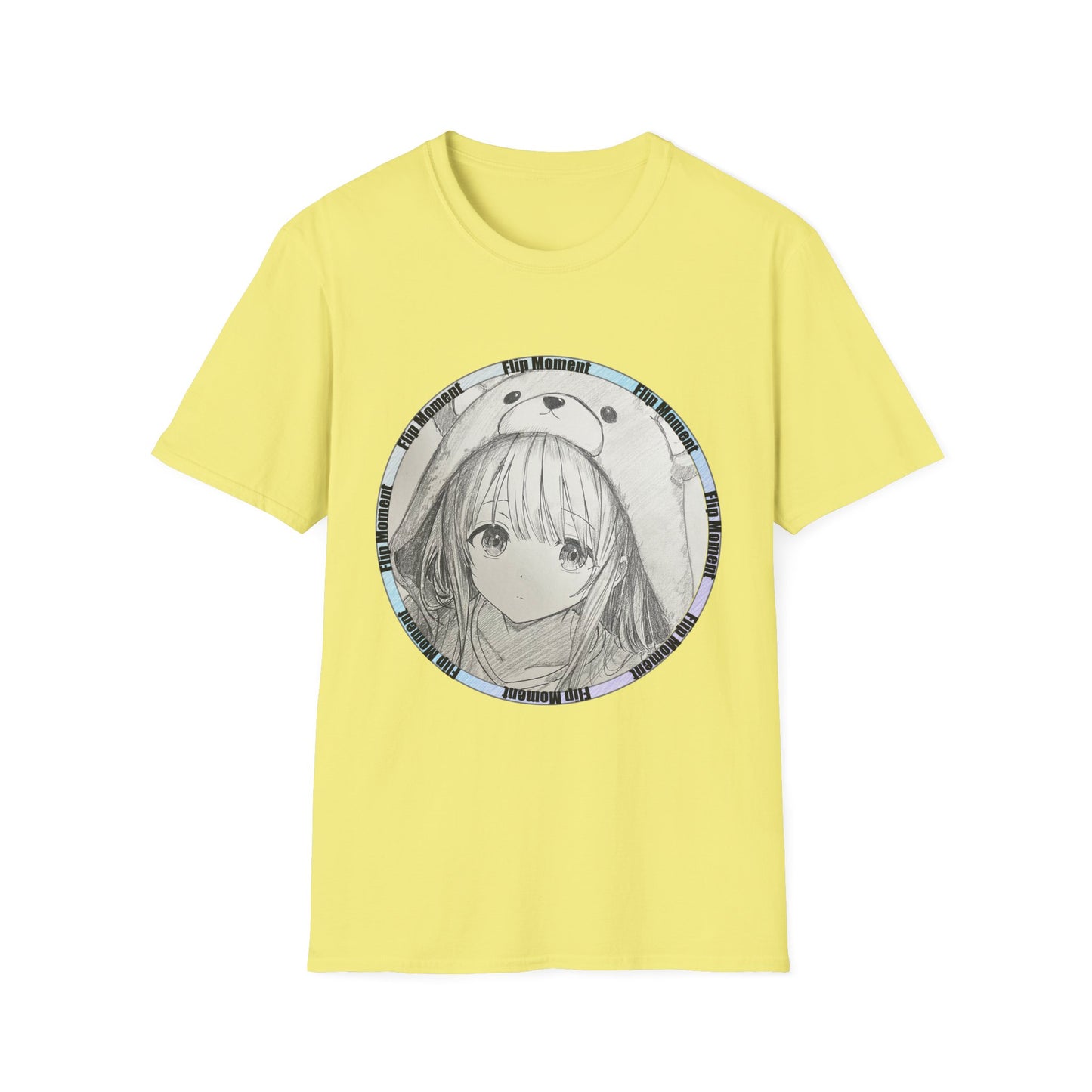 Mahiru Kawaii Anime Character Softstyle T-Shirt, Cute Manga Tee, Japanese Cartoon Shirt, Unique Anime Lover Gift, Graphic Tee
