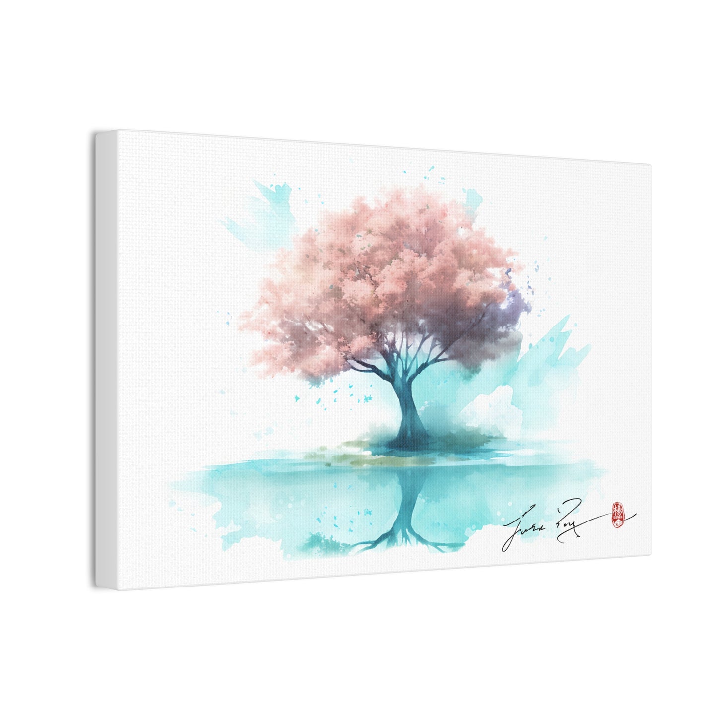 Sakura's Memory Canvas Printed