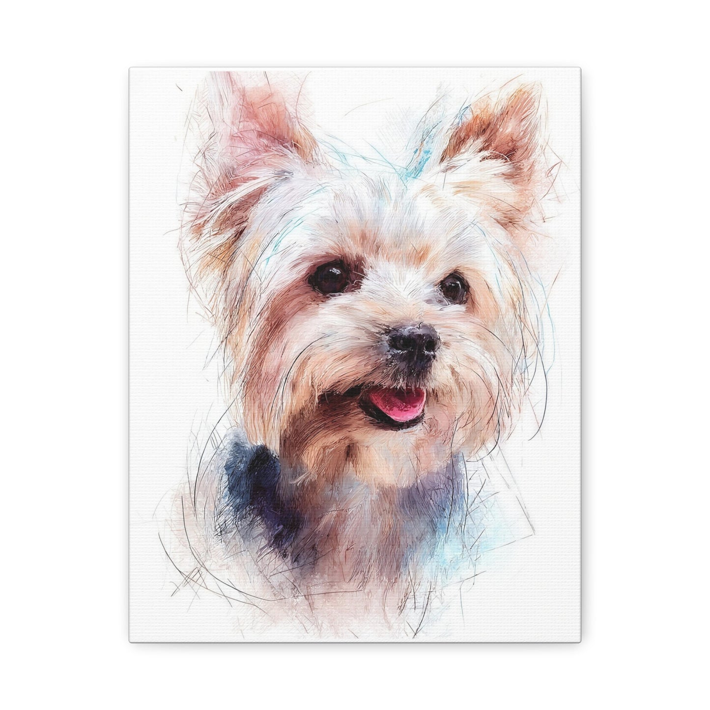 Canvas Print, Yorkshire Terrier Wall Art