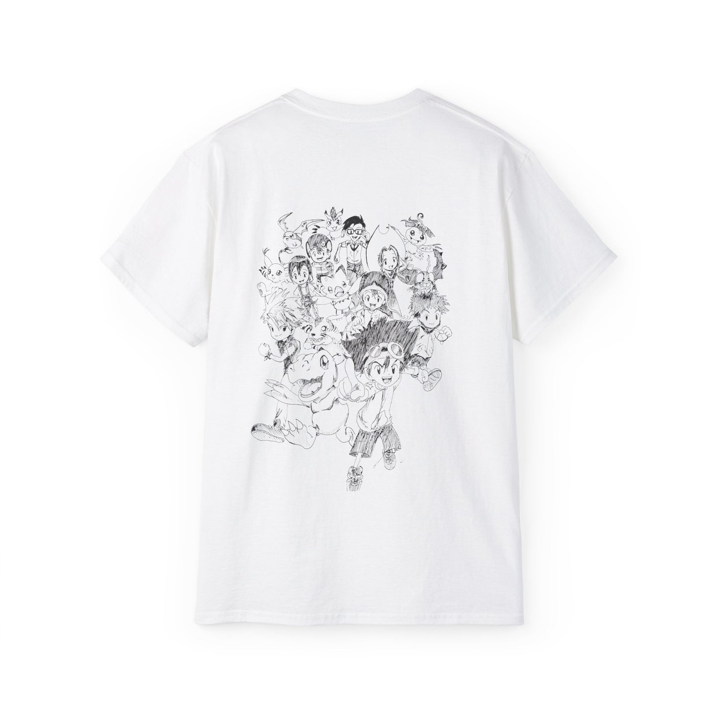 Unisex Ultra Cotton Tee (DigiMon By FateArtGallery)