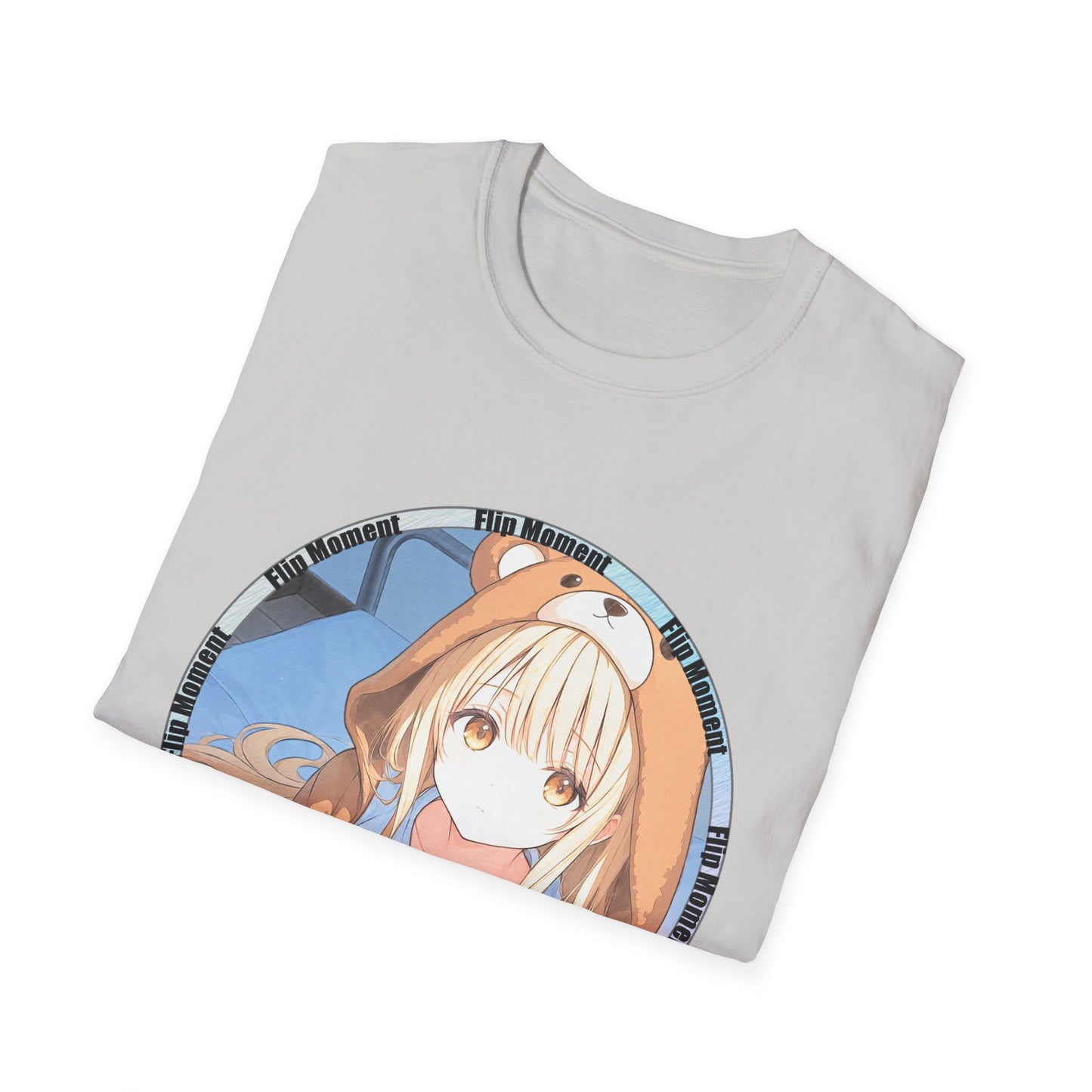 Kawaii Anime Mahiru Unisex Softstyle T-Shirt, Cute Japanese Cartoon Character Tee, Manga Art Shirt, Casual Anime Lover Top, Graphic Tee for