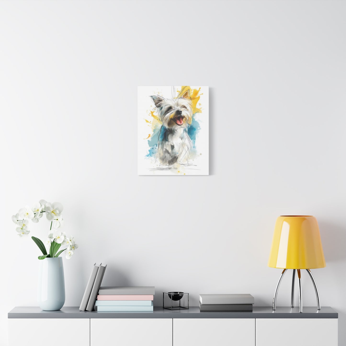 Canvas Print, Yorkshire Terrier Home Decor Art