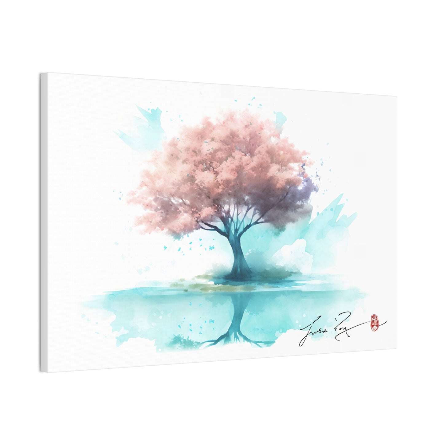 Sakura's Memory Canvas Printed