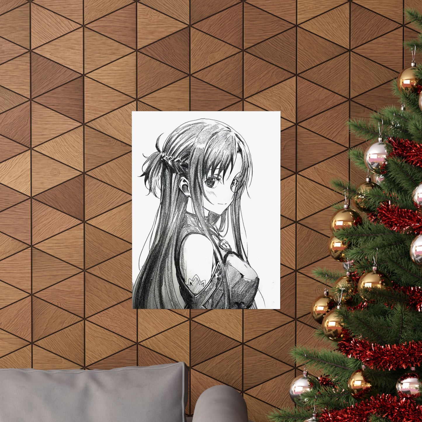 Vertical Posters - Sword Art Online Asuna Sketch