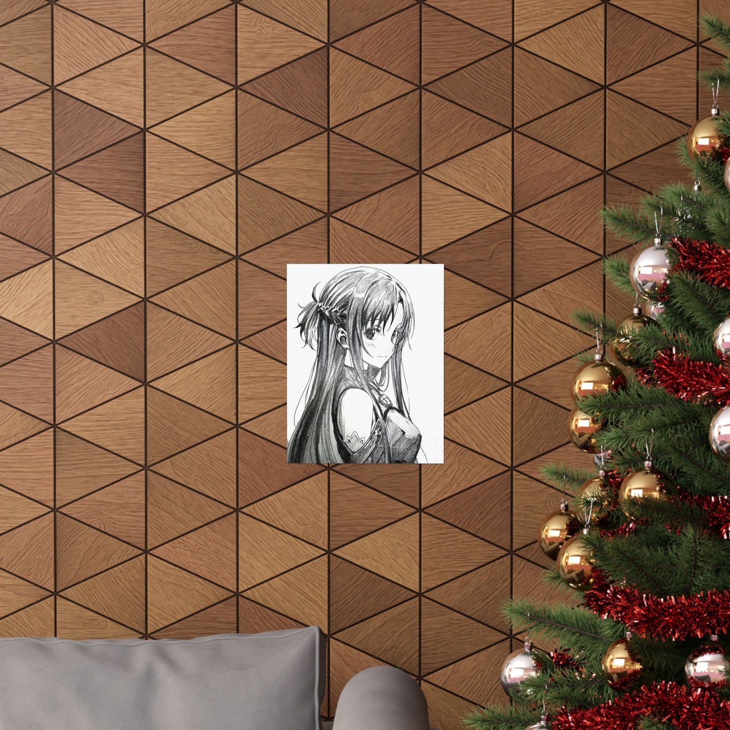 Vertical Posters - Sword Art Online Asuna Sketch