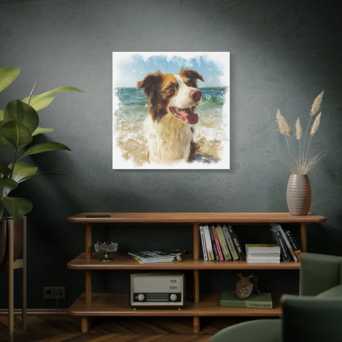 Custom Pet Portrait Canvas Print