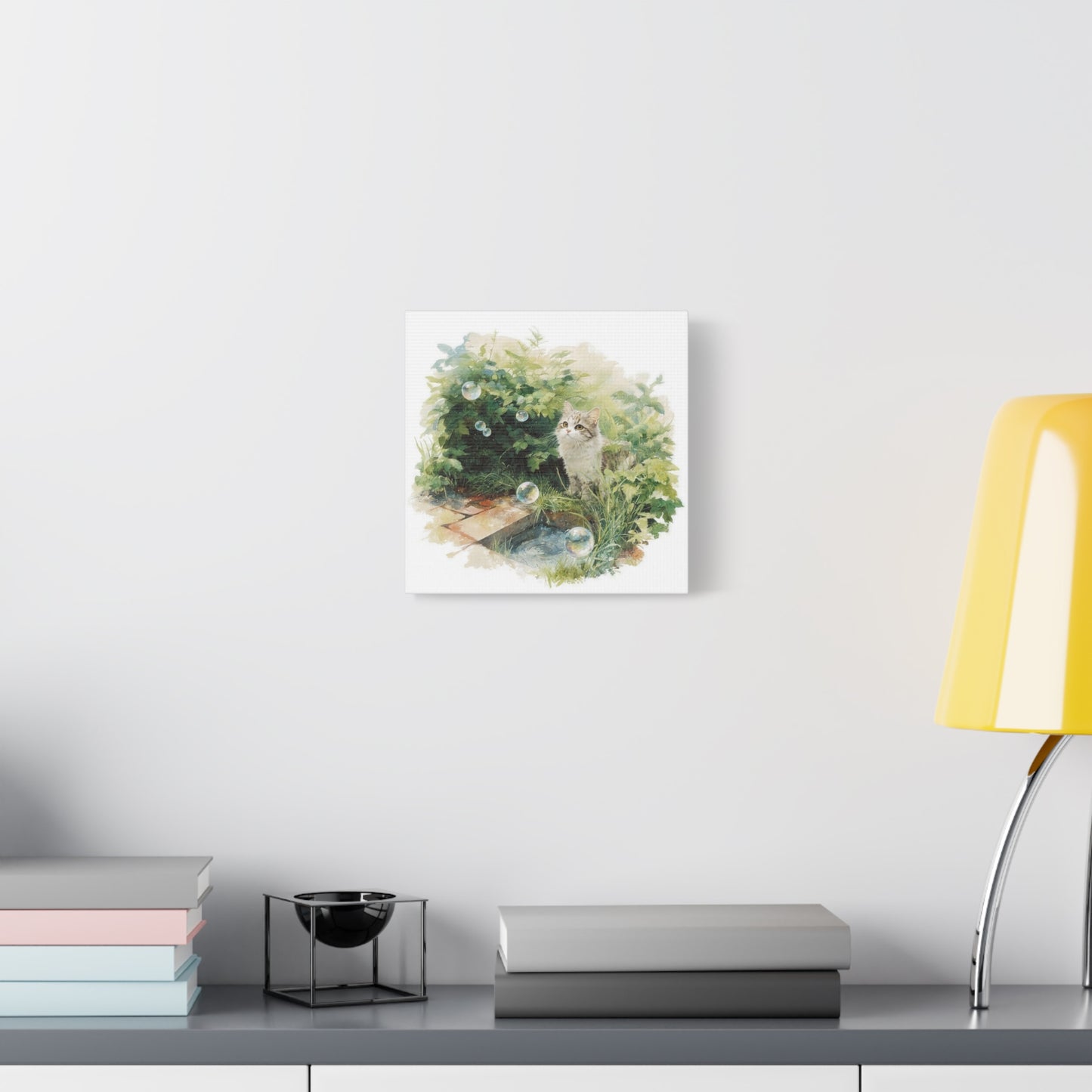 Canvas Print, Cat Lover Wall Art Decor