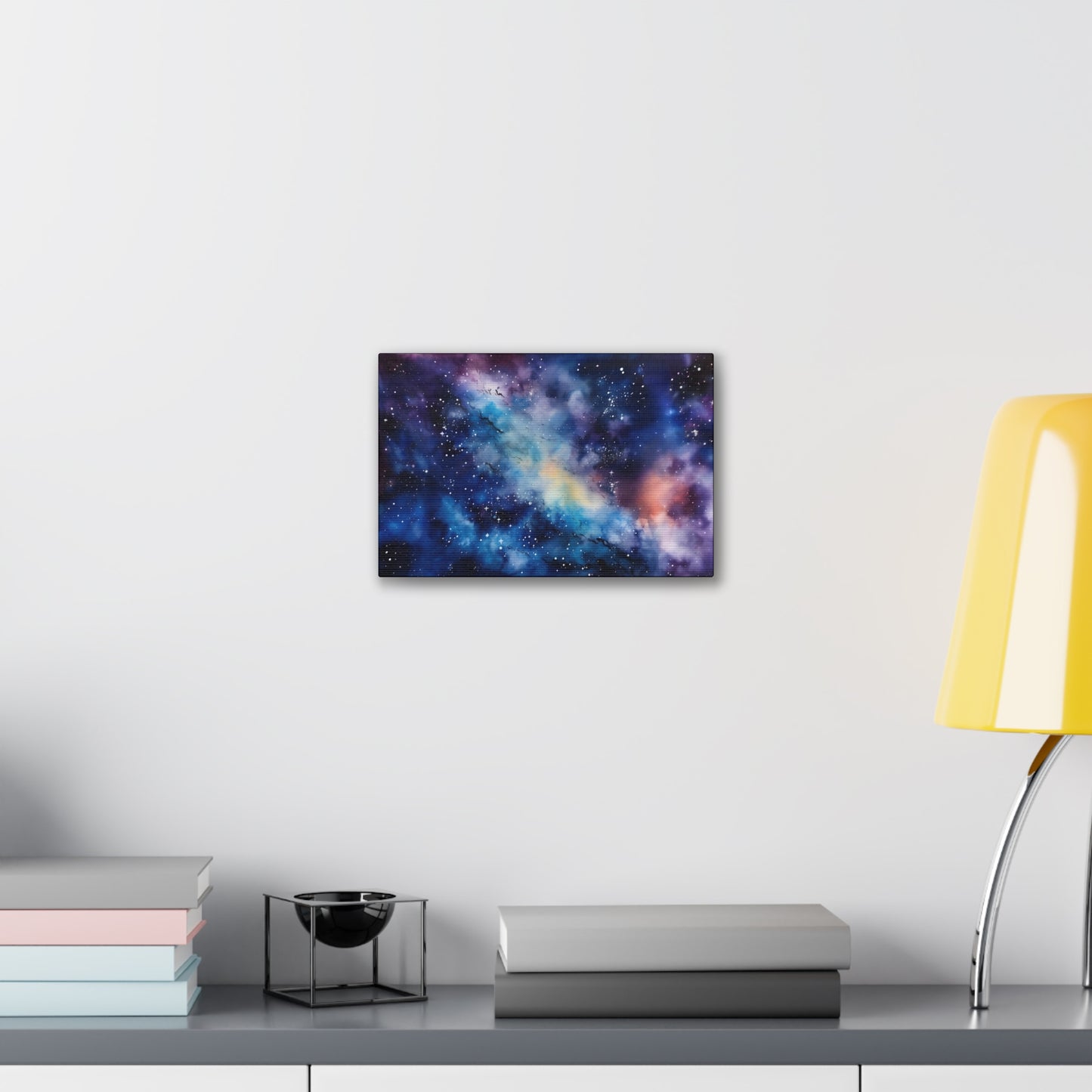 Galaxy Star Ocean Canvas Printed