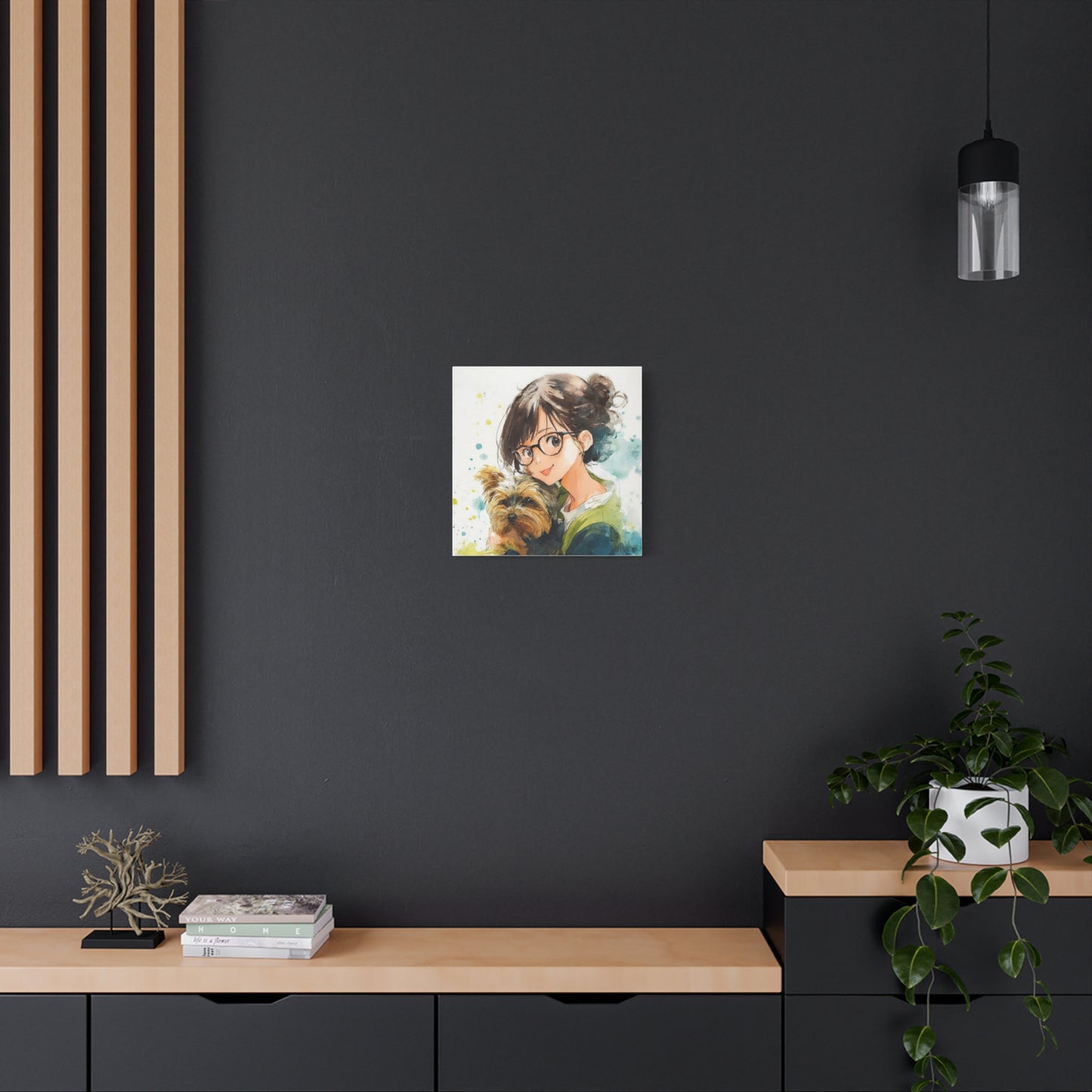 Canvas Print, Yorkshire Terrier Wall Art