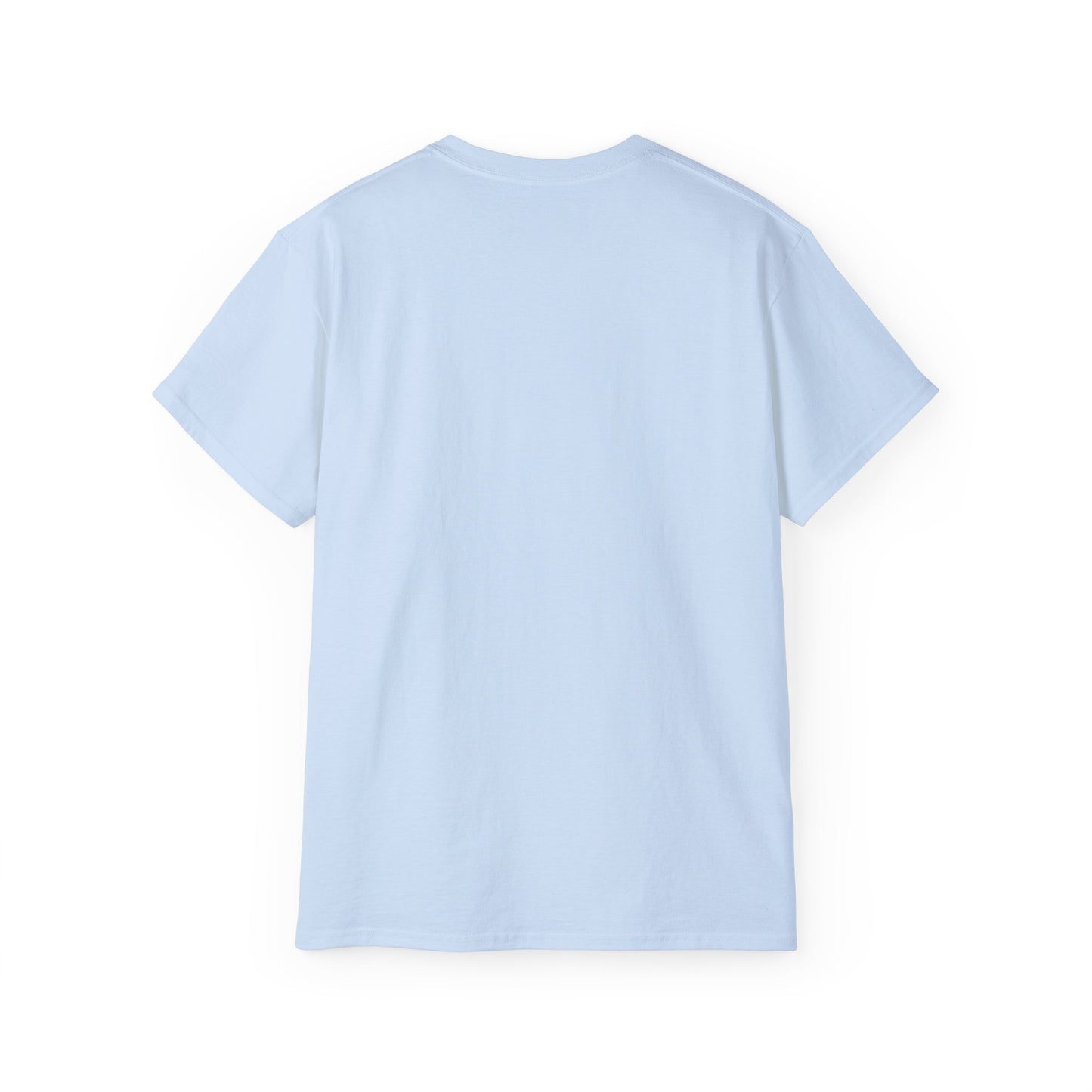 Blue-Eyed Cat Unisex Ultra Cotton Tee, Cat Lover's Shirt, Pet Owner Gift, Cute Animal Tee, Cat-themed Apparel