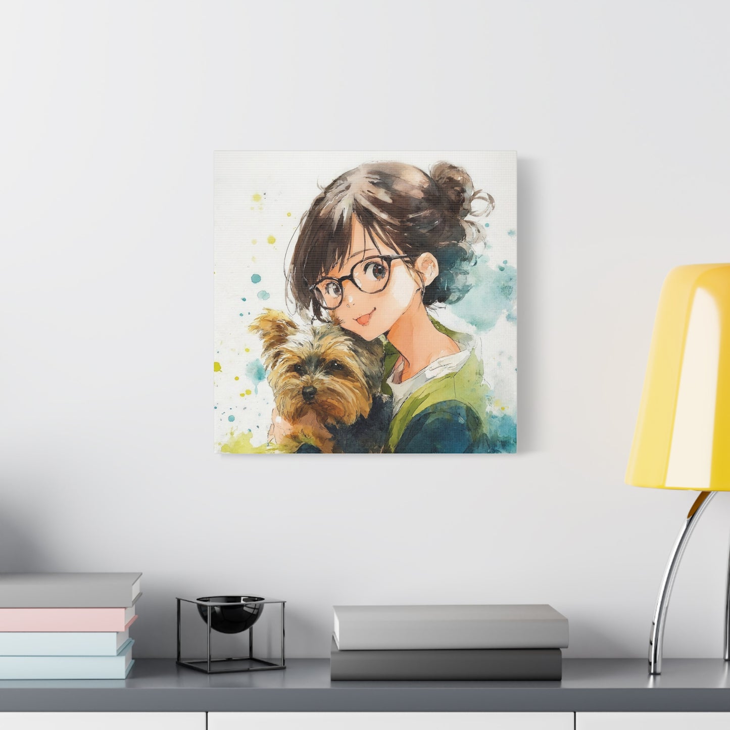 Canvas Print, Yorkshire Terrier Wall Art