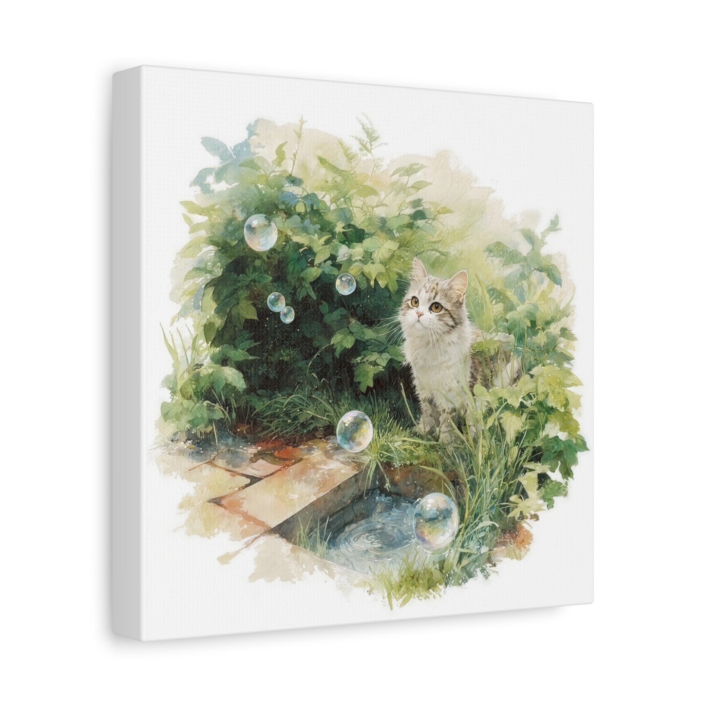 Canvas Print, Cat Lover Wall Art Decor