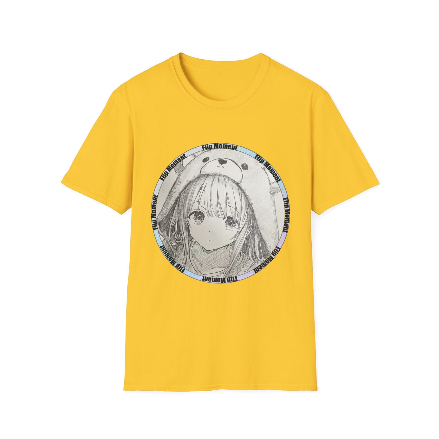 Mahiru Kawaii Anime Character Softstyle T-Shirt, Cute Manga Tee, Japanese Cartoon Shirt, Unique Anime Lover Gift, Graphic Tee