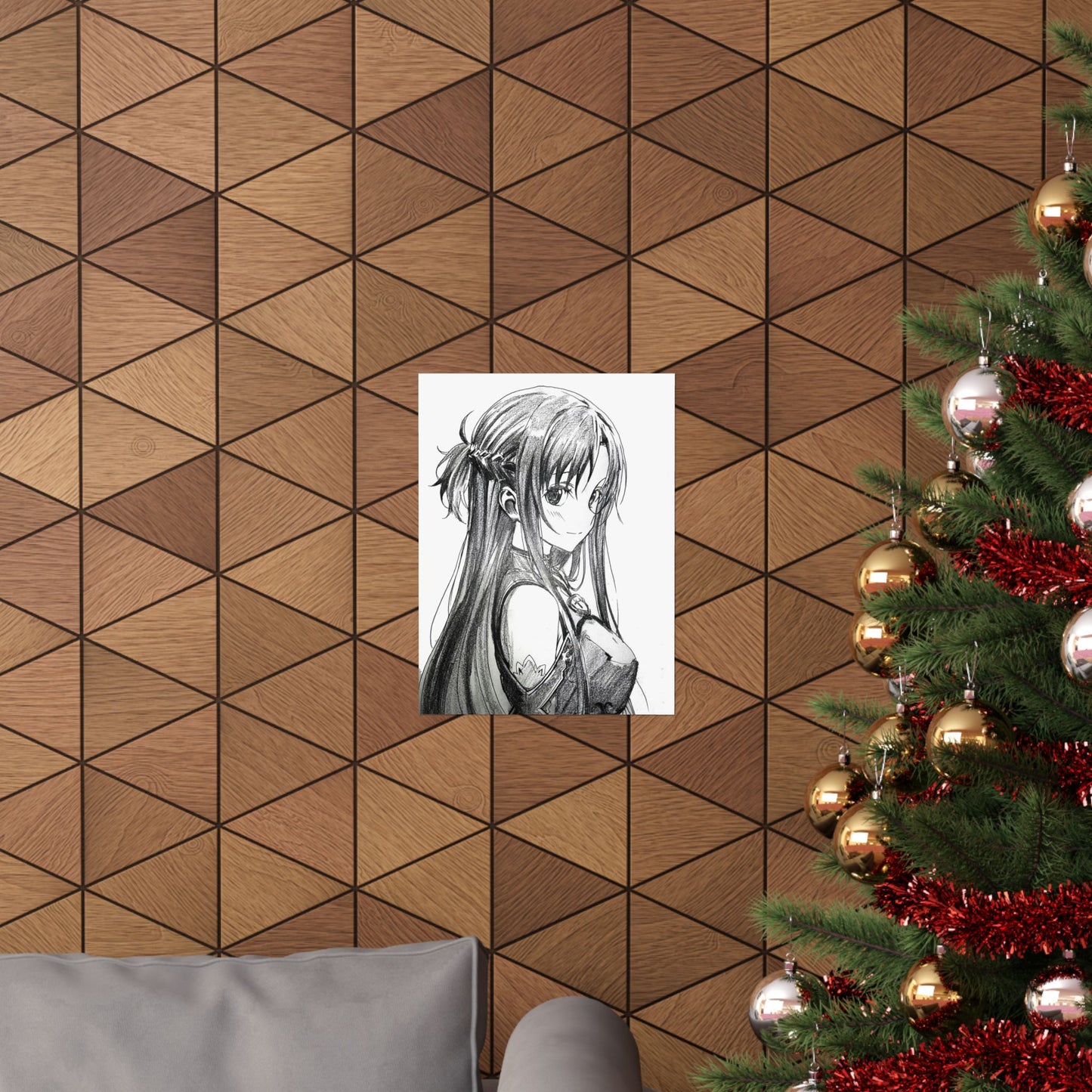 Vertical Posters - Sword Art Online Asuna Sketch