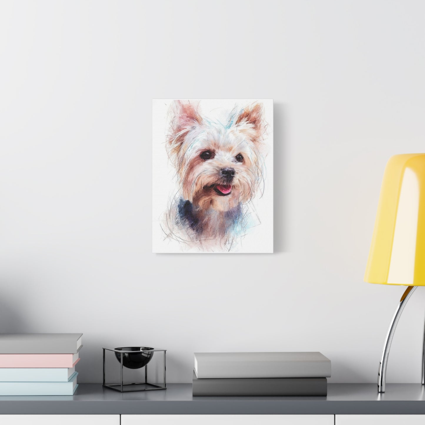 Canvas Print, Yorkshire Terrier Wall Art