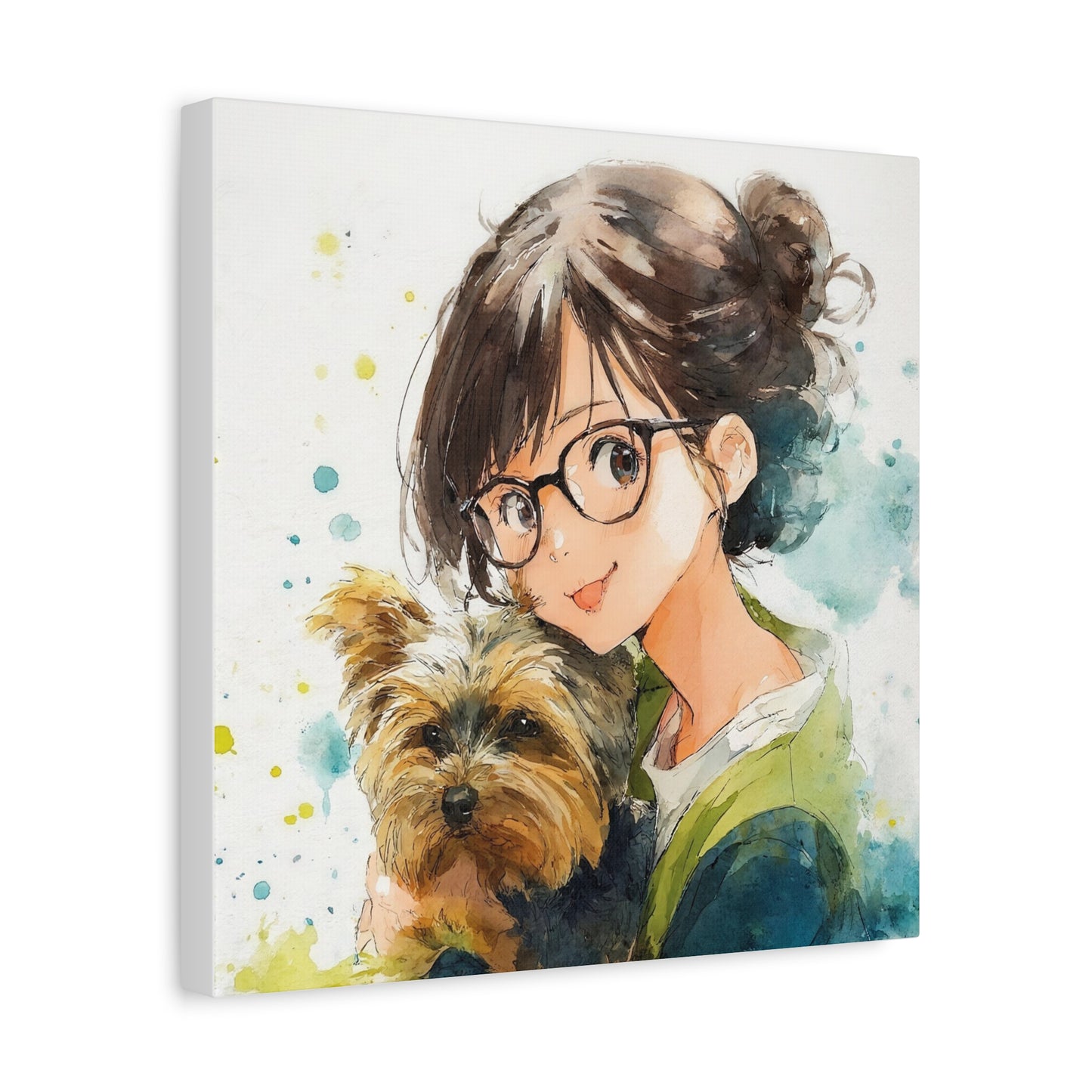 Canvas Print, Yorkshire Terrier Wall Art