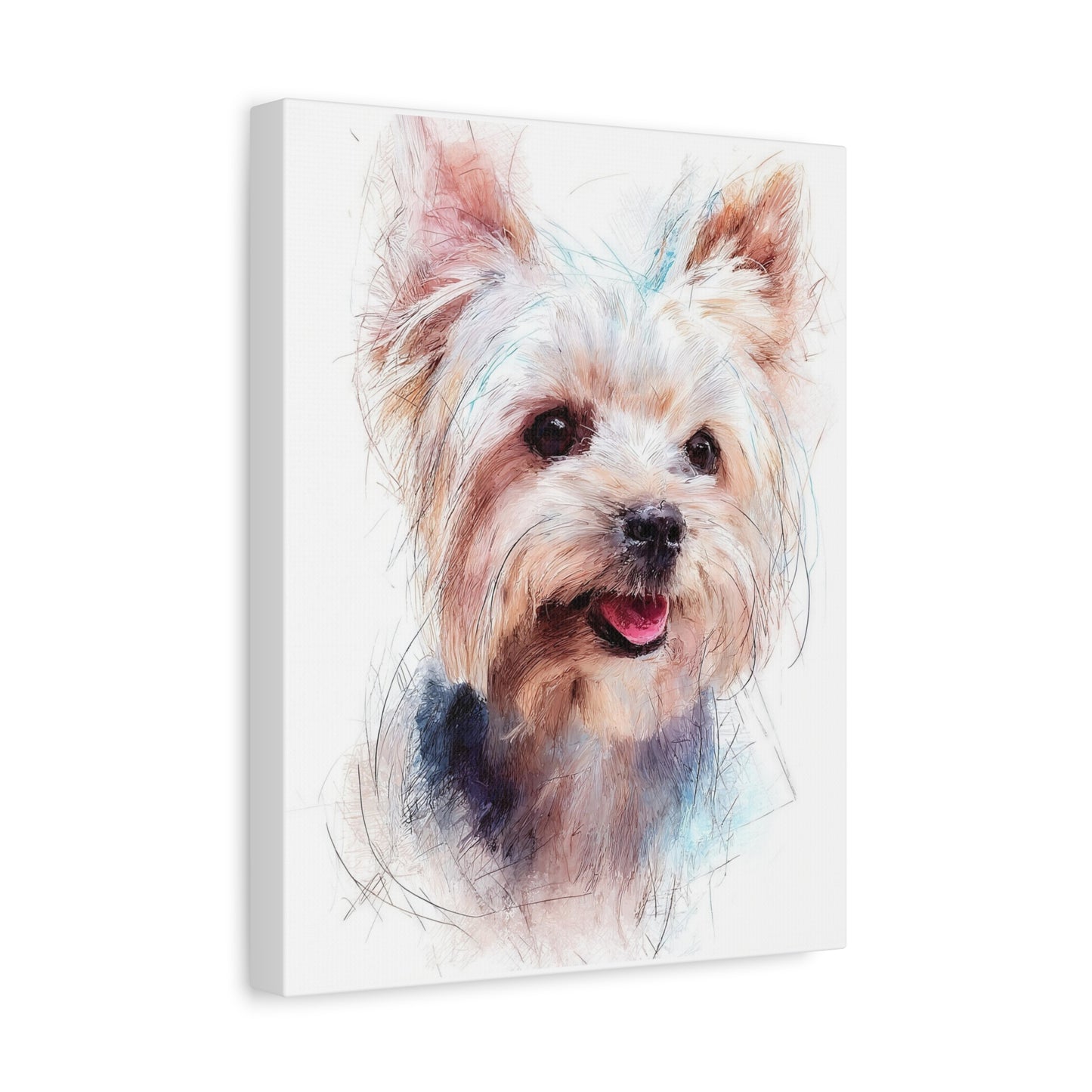 Canvas Print, Yorkshire Terrier Wall Art
