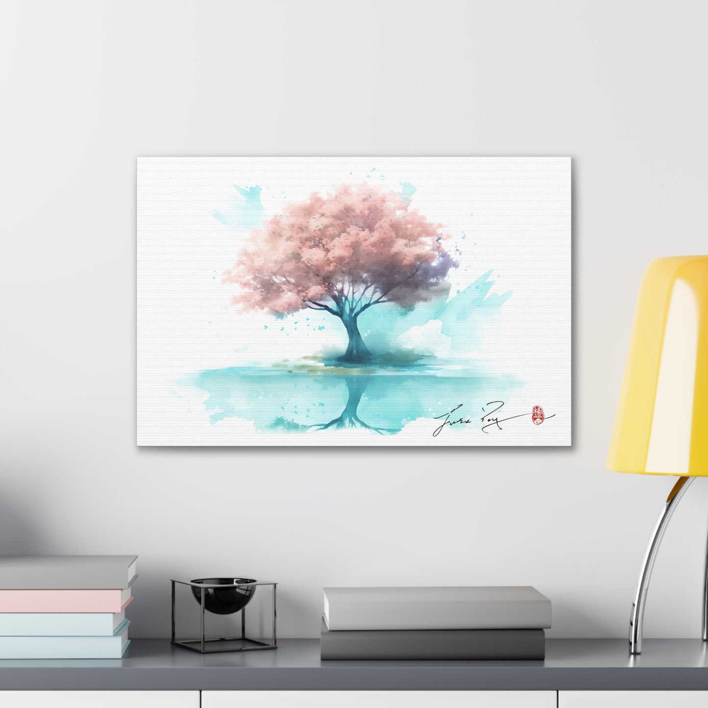 Sakura's Memory Canvas Printed