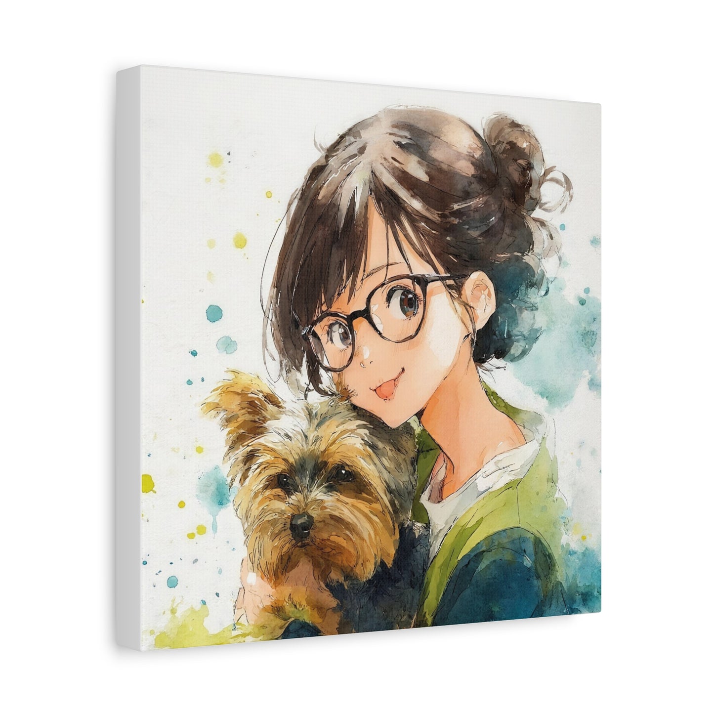 Canvas Print, Yorkshire Terrier Wall Art