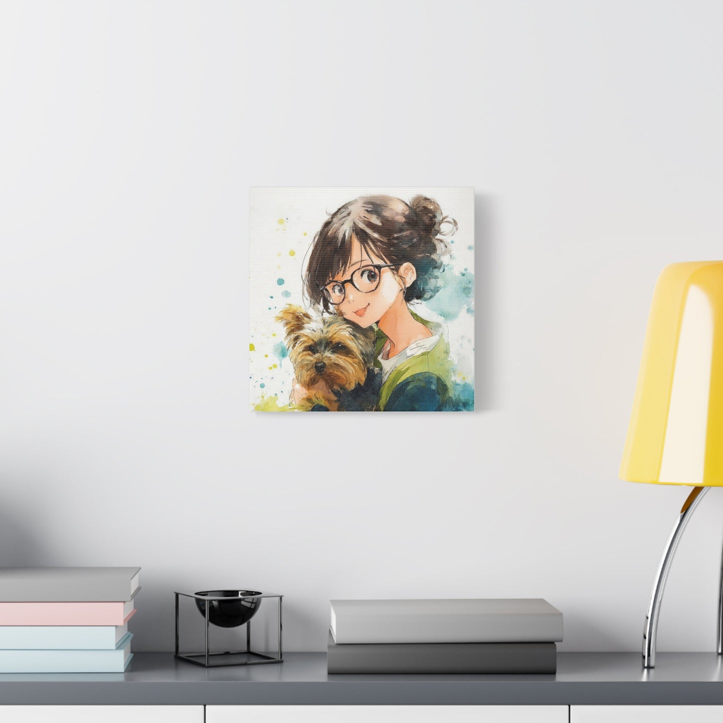 Canvas Print, Yorkshire Terrier Wall Art