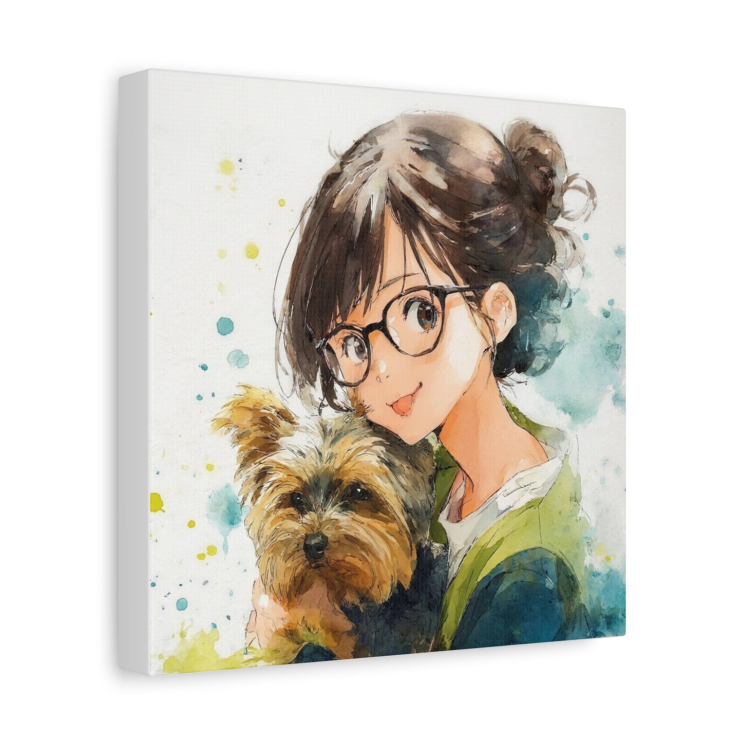 Canvas Print, Yorkshire Terrier Wall Art