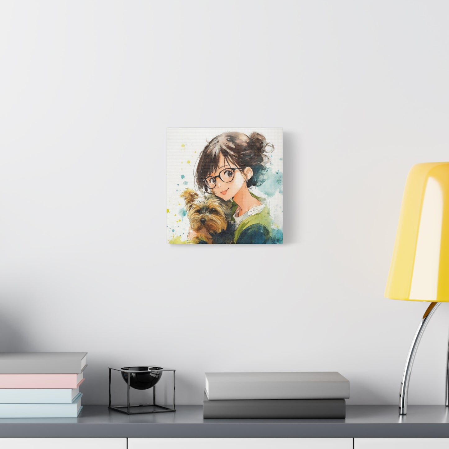 Canvas Print, Yorkshire Terrier Wall Art