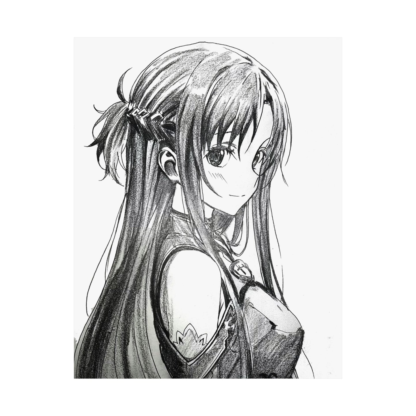 Vertical Posters - Sword Art Online Asuna Sketch