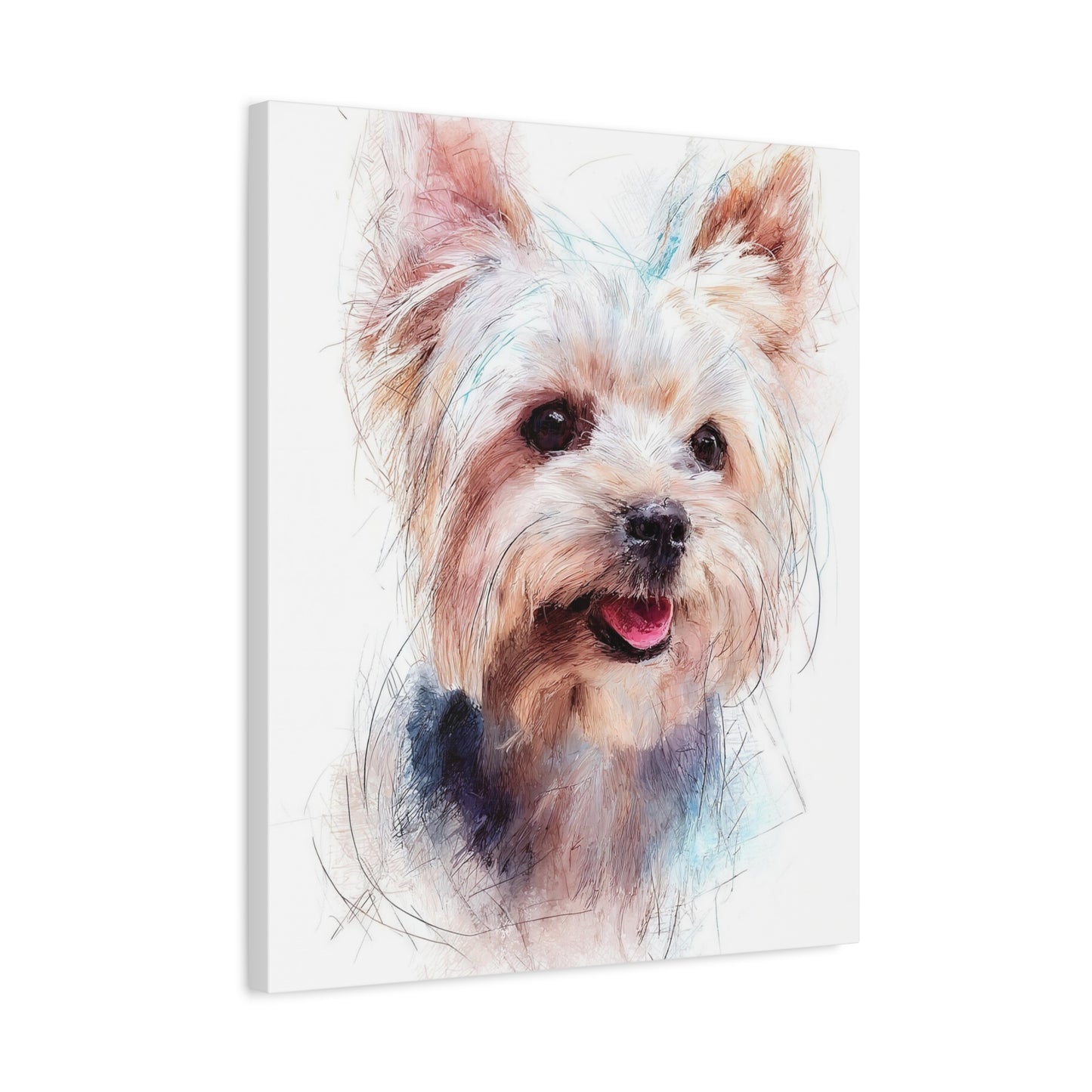 Canvas Print, Yorkshire Terrier Wall Art