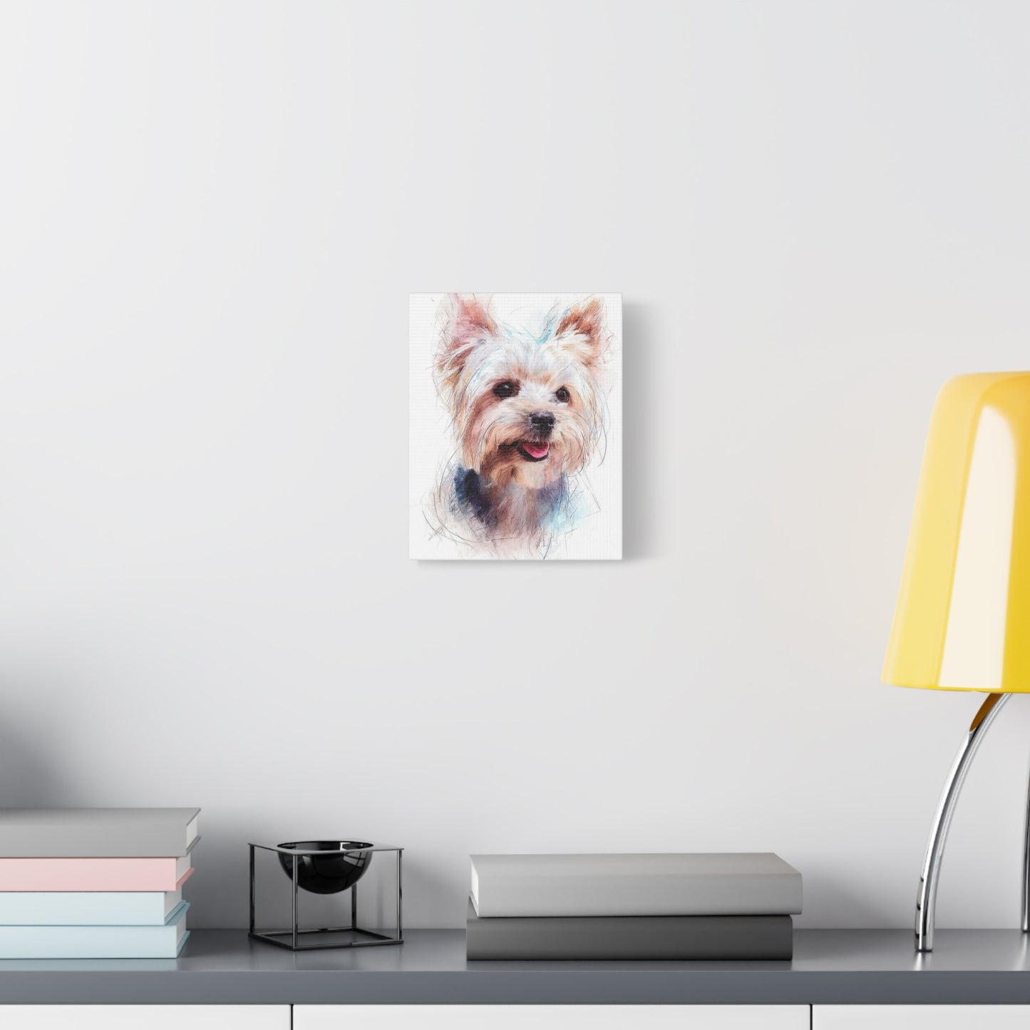 Canvas Print, Yorkshire Terrier Wall Art