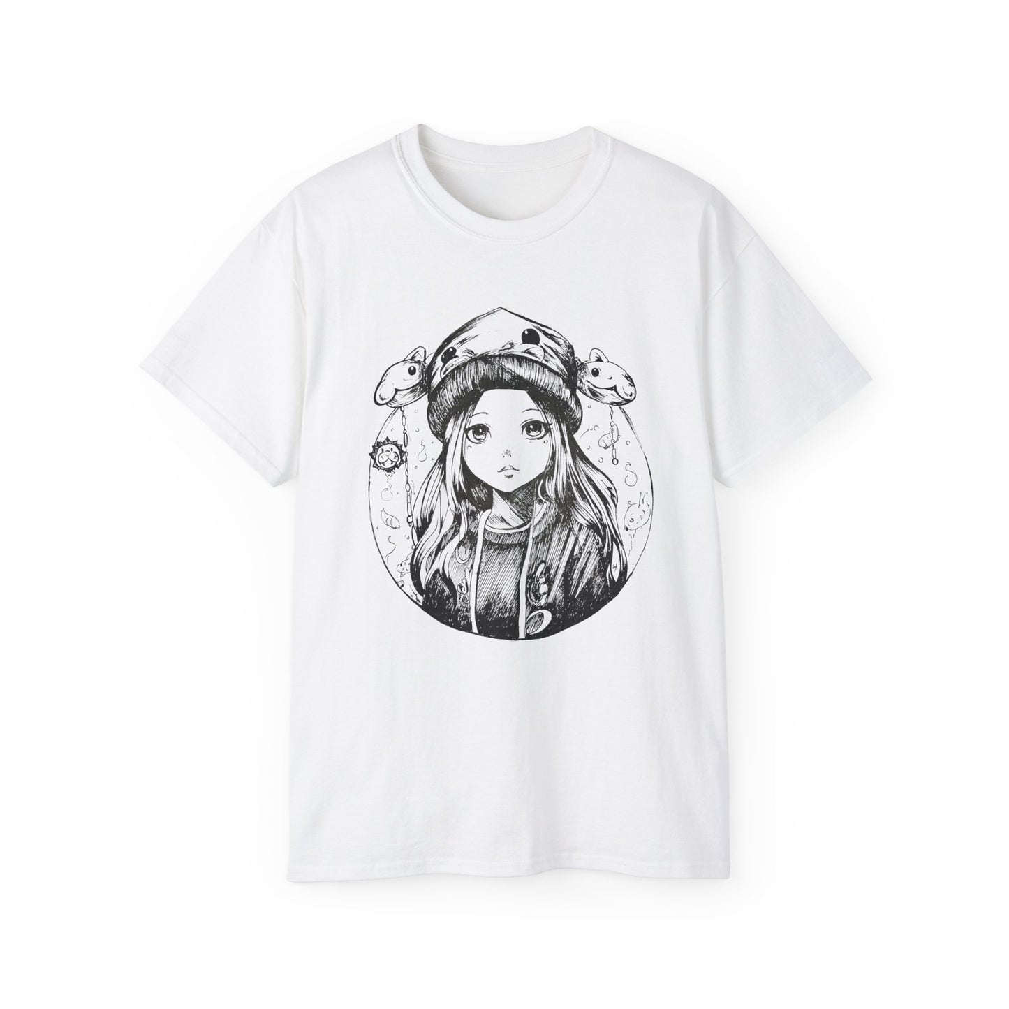 Unisex Ultra Cotton Tee Original Artistic Character (By FateArtGallery)
