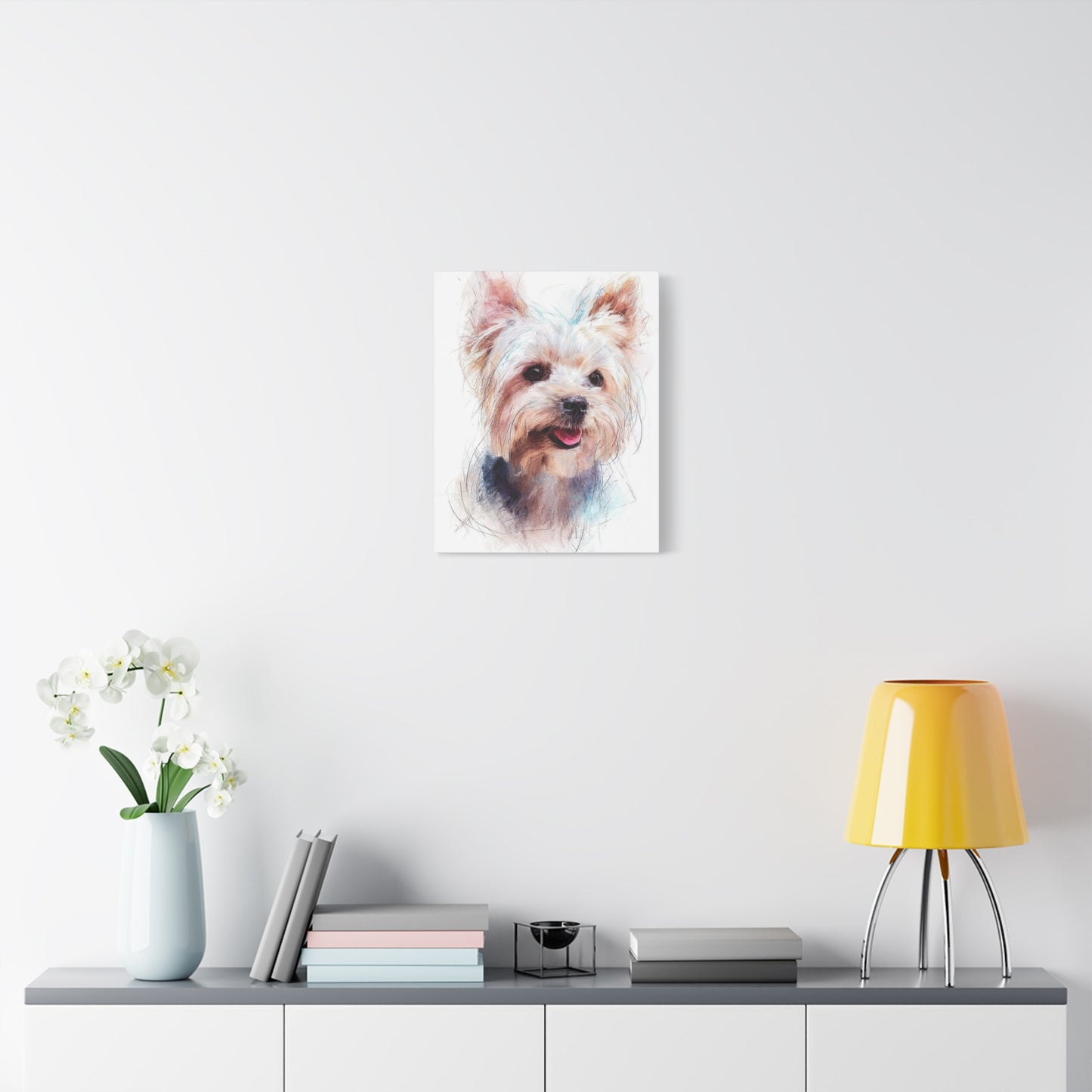 Canvas Print, Yorkshire Terrier Wall Art