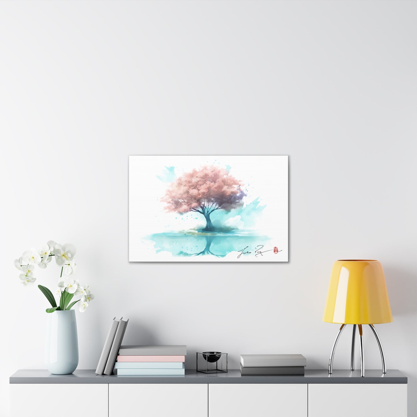 Sakura's Memory Canvas Printed