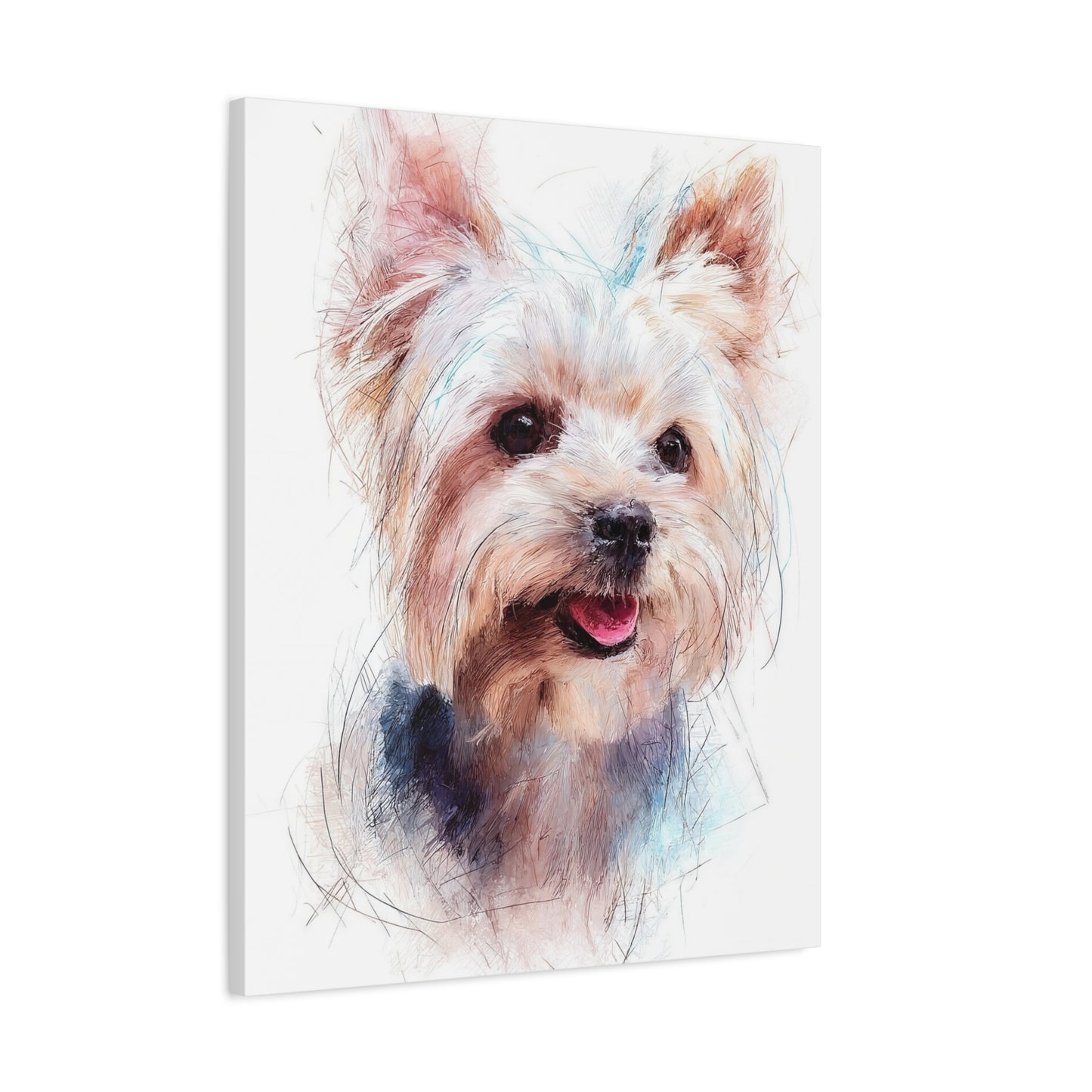 Canvas Print, Yorkshire Terrier Wall Art