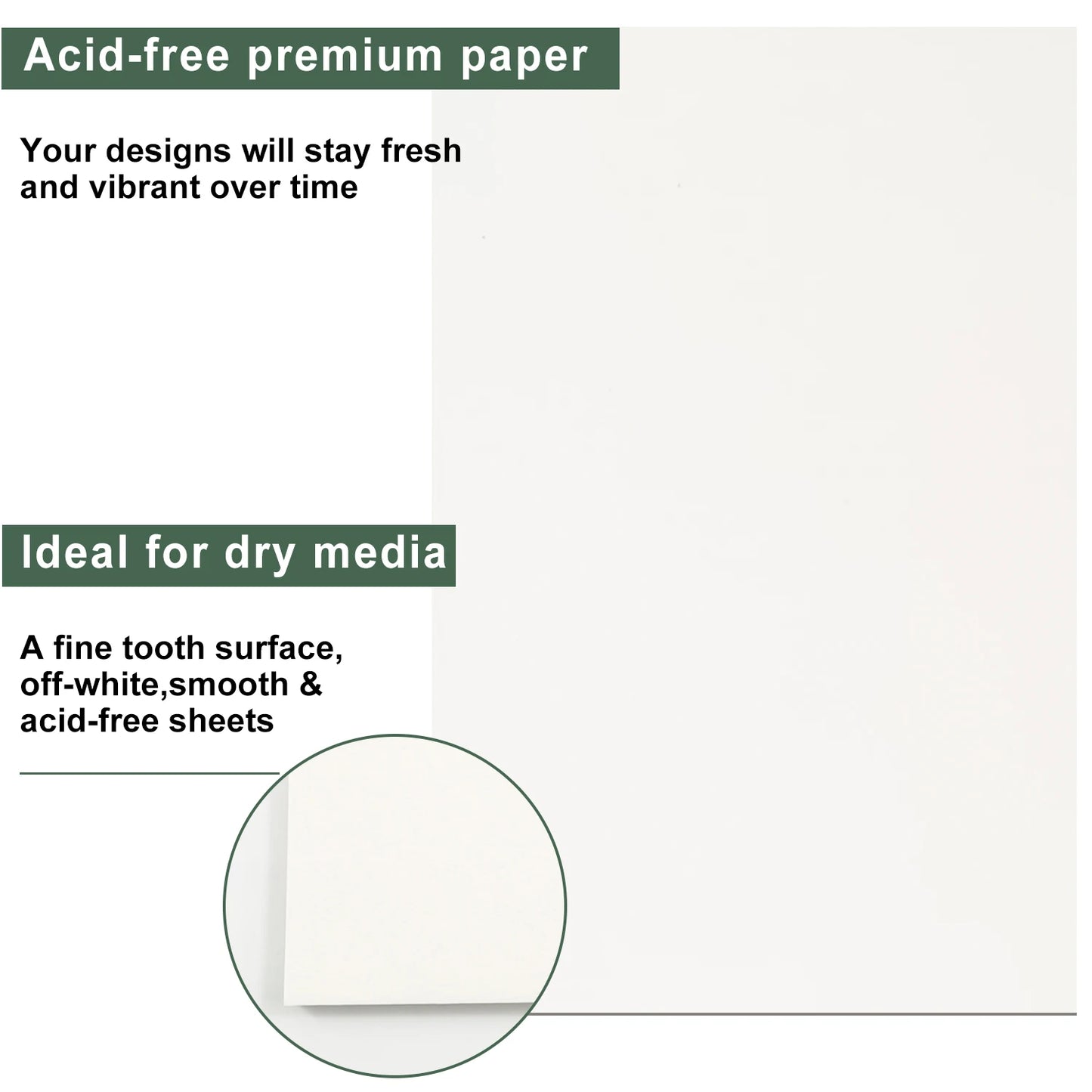 2 pcs/30 Sheet Thickened Spiral Sketchbook - Premium Quality Paper for Vibrant Colors & Smooth Drawing - For Art Students