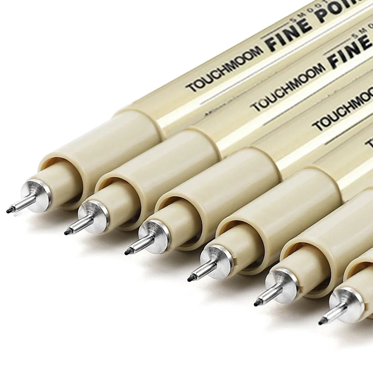6-12Pcs/Set Hook Needle Pen Hand-painted Fineliner