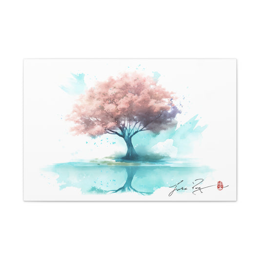 Sakura's Memory Canvas Printed
