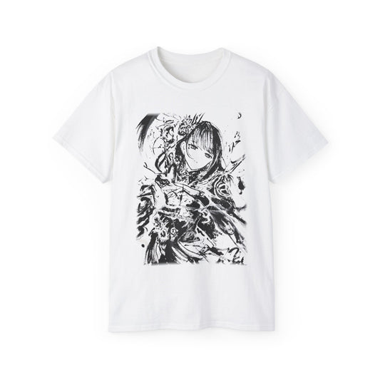 Unisex Ultra Cotton Tee (Raiden Ei From Genshin Impact By FateArtGallery)