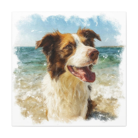 Custom Pet Portrait Canvas Print