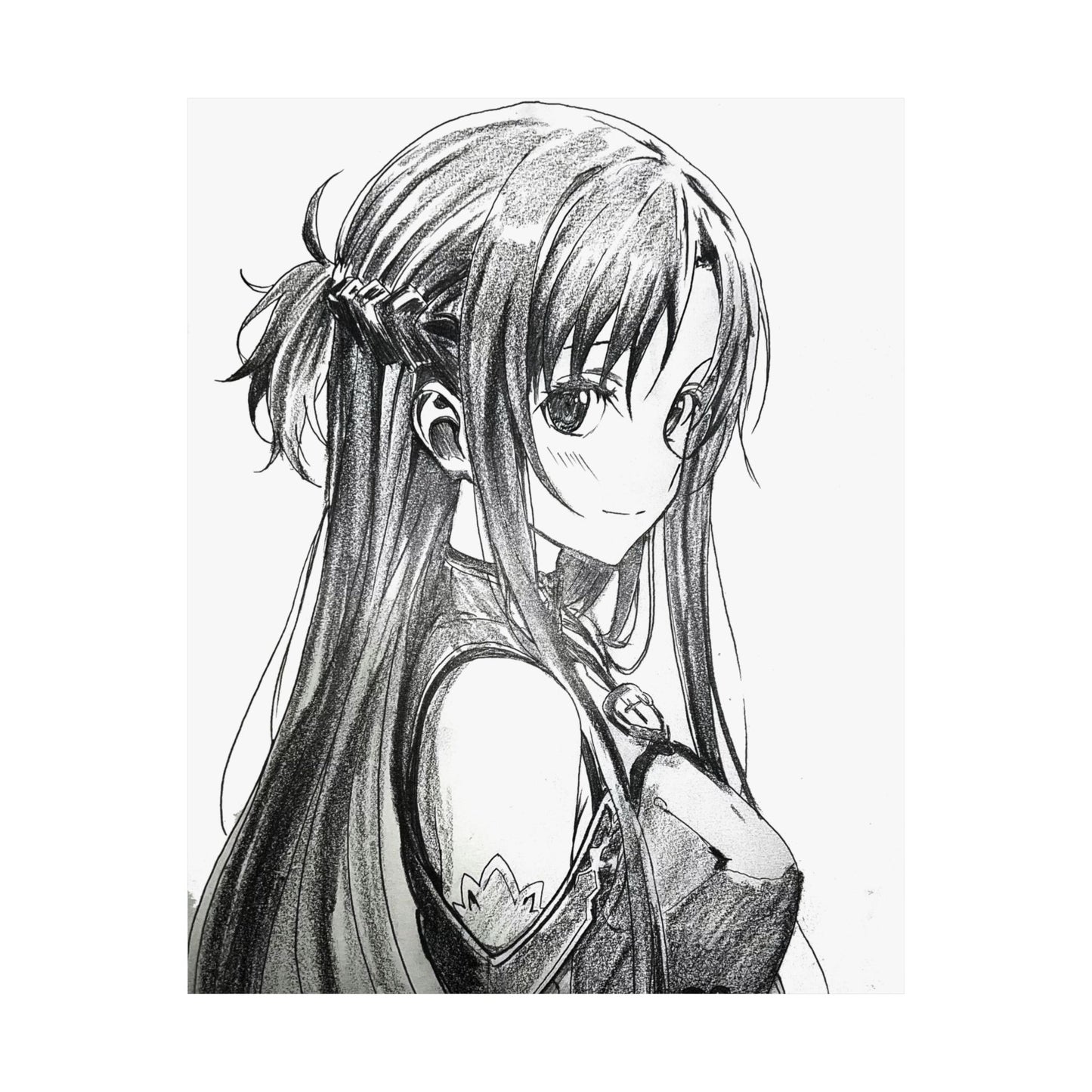 Vertical Posters - Sword Art Online Asuna Sketch