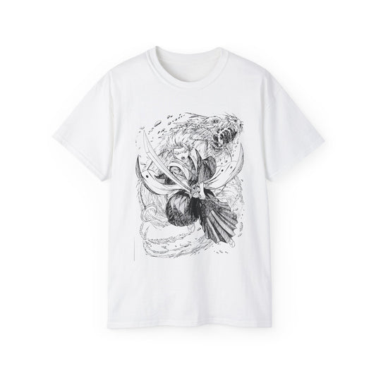 Unisex Ultra Cotton Tee (日番谷冬狮郎 By FateArtGallery)