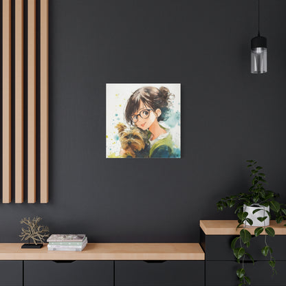 Canvas Print, Yorkshire Terrier Wall Art