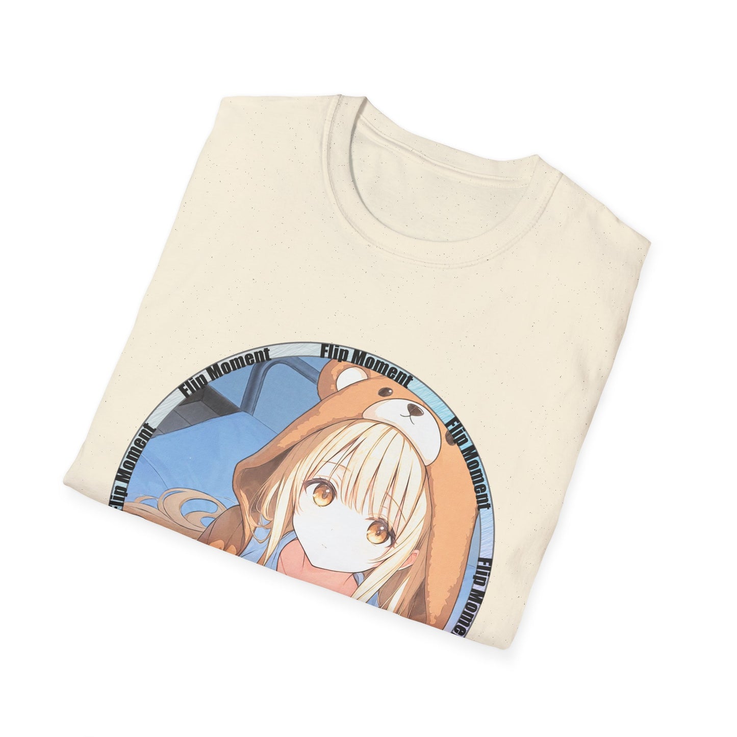 Kawaii Anime Mahiru Unisex Softstyle T-Shirt, Cute Japanese Cartoon Character Tee, Manga Art Shirt, Casual Anime Lover Top, Graphic Tee for