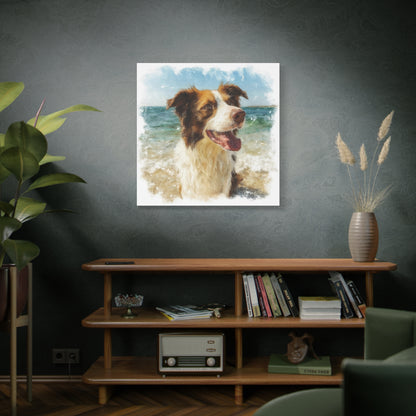 Custom Pet Portrait Canvas Print