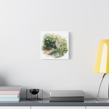 Canvas Print, Cat Lover Wall Art Decor