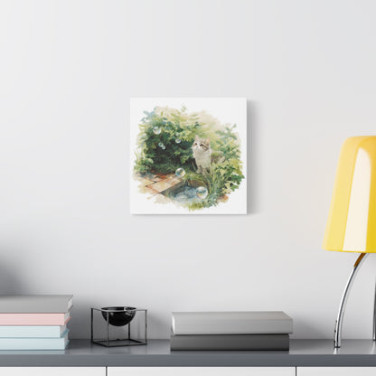 Canvas Print, Cat Lover Wall Art Decor