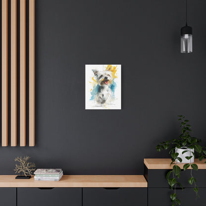 Canvas Print, Yorkshire Terrier Home Decor Art